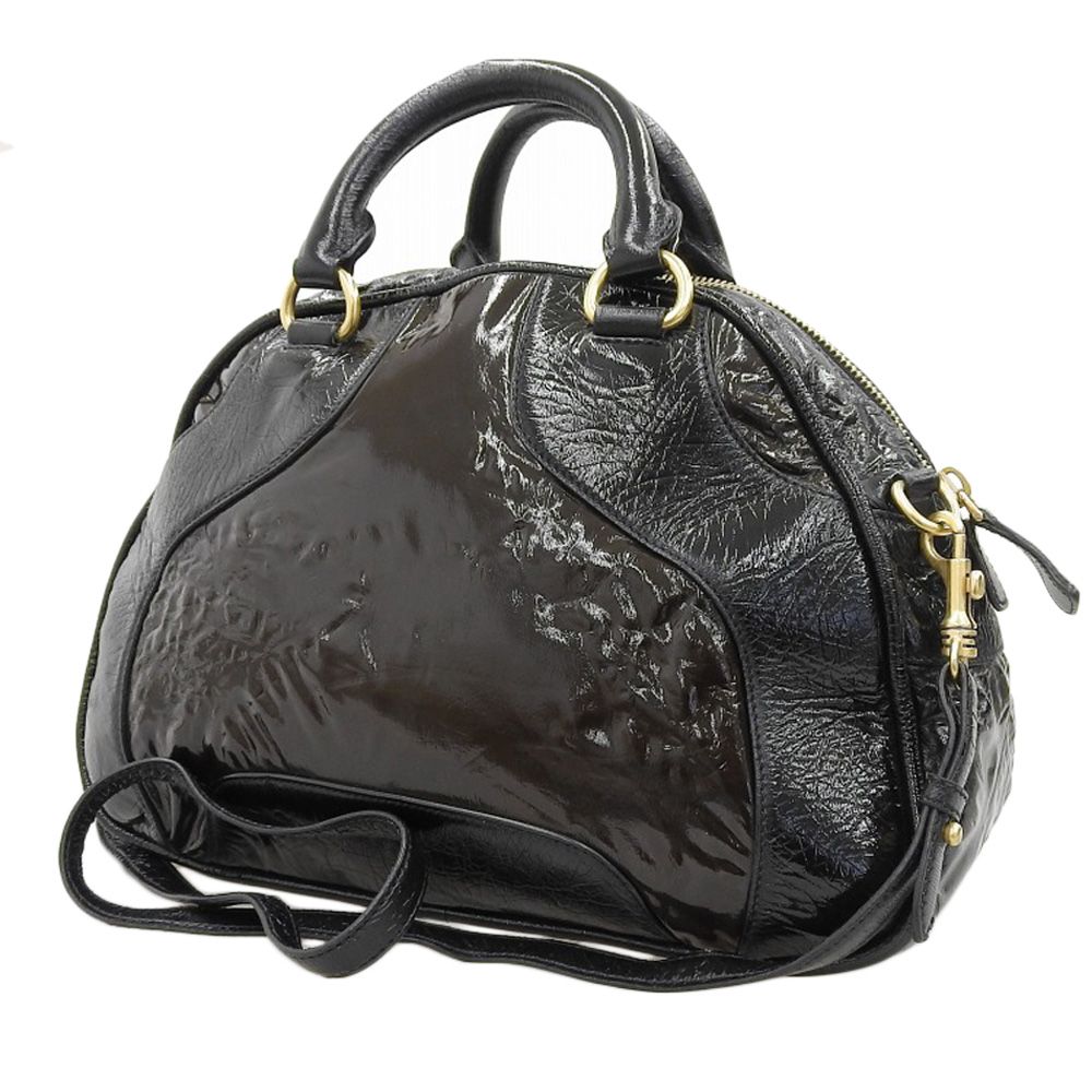 美品 ミュウミュウ MIUMIU 90年代 ヴィンテージ ゴールドメタルタグ 