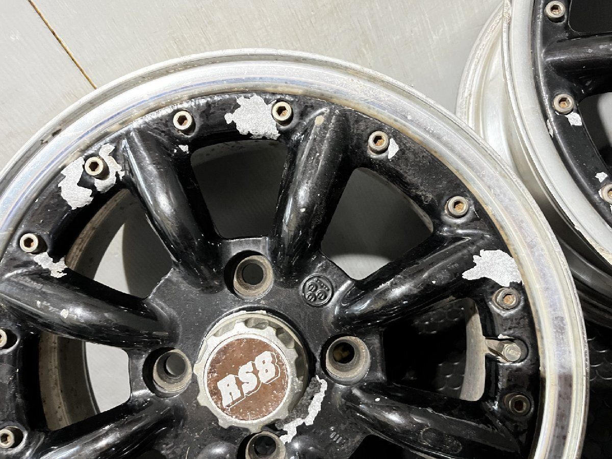 希少】SSR RS8 ワタナベ 社外ホイール 14インチ 4本 5.5