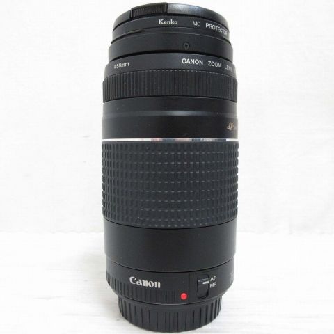 望遠レンズ☆一眼レフカメラ☆Canon EF75-300㎜1:4-5.6Ⅲ☆
