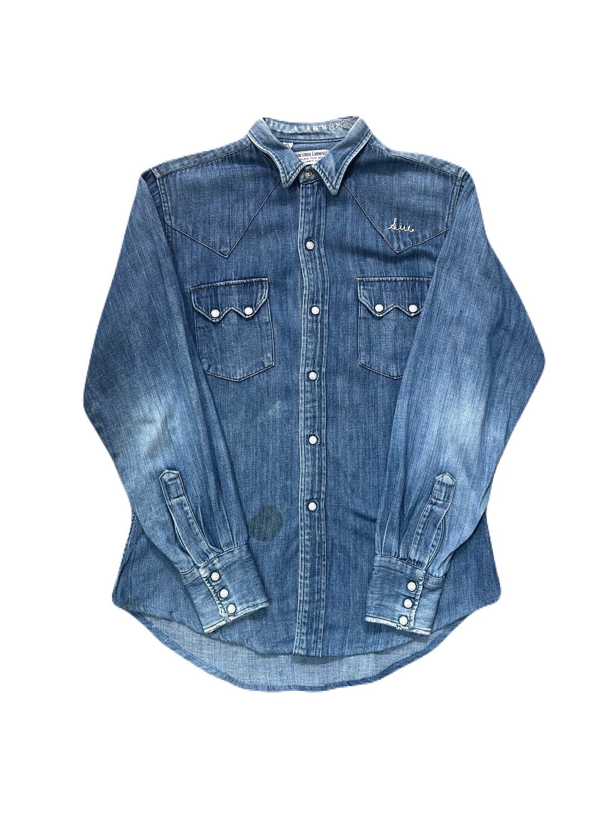 50’s INDUSTRIAL GARMENT.CO denim shirt