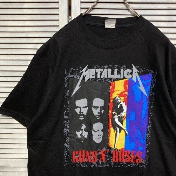メタリカ ガンズアンドローゼス METALLICA GUNS N ROSES Tシャツ