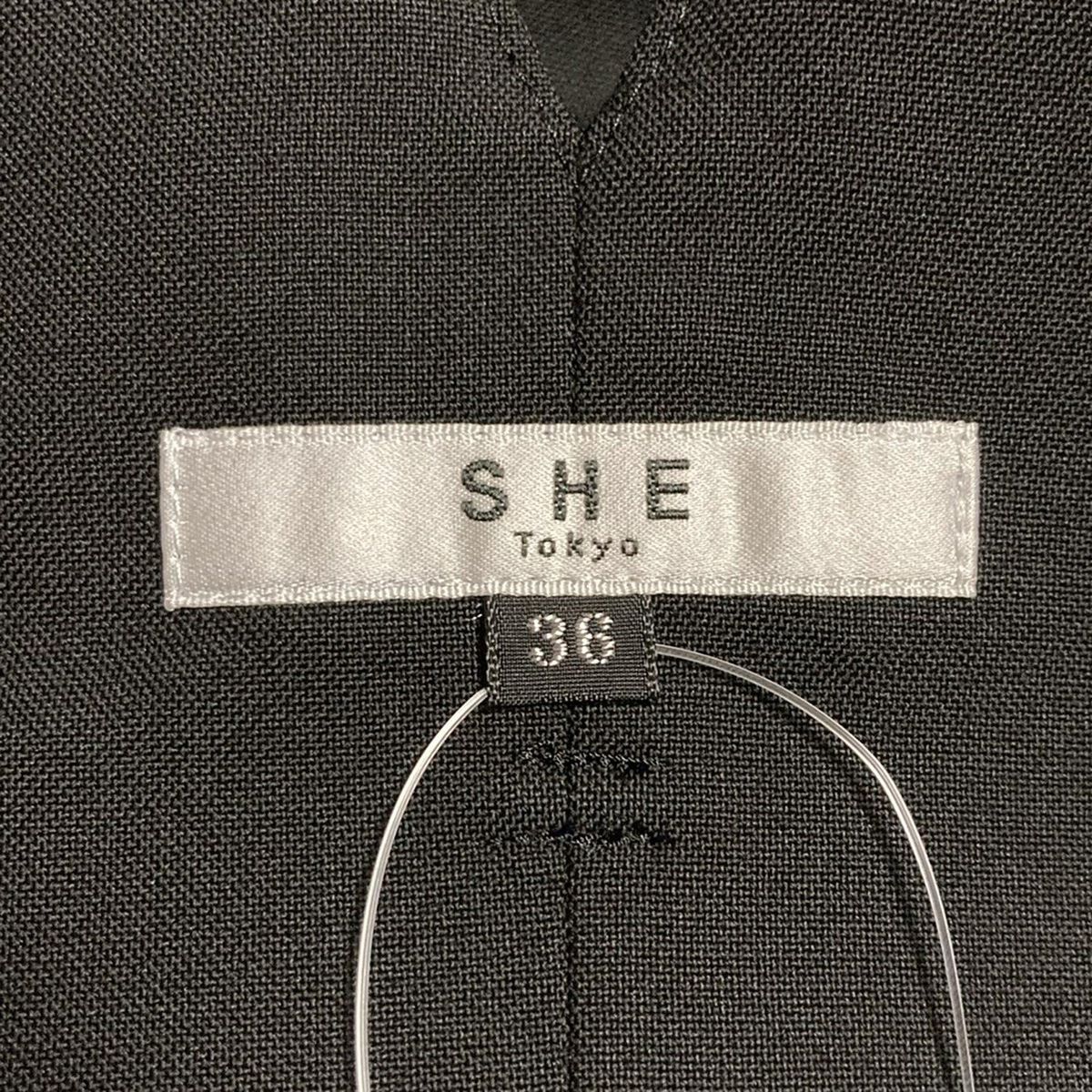 SHE TOKYO 千鳥格子　36 シートーキョー SHE Tokyo(シートーキョー) ロングスカート サイズ36 S
