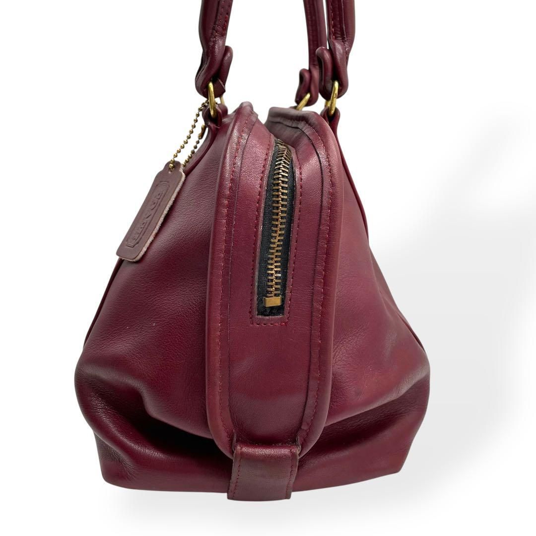 ✨美品✨オールドコーチ　ハンドバッグ　肩かけ　ホーボー　レザー　ブラック 極美品】 COACH コーチ ワンショルダー ホーボー レザー 肩掛け