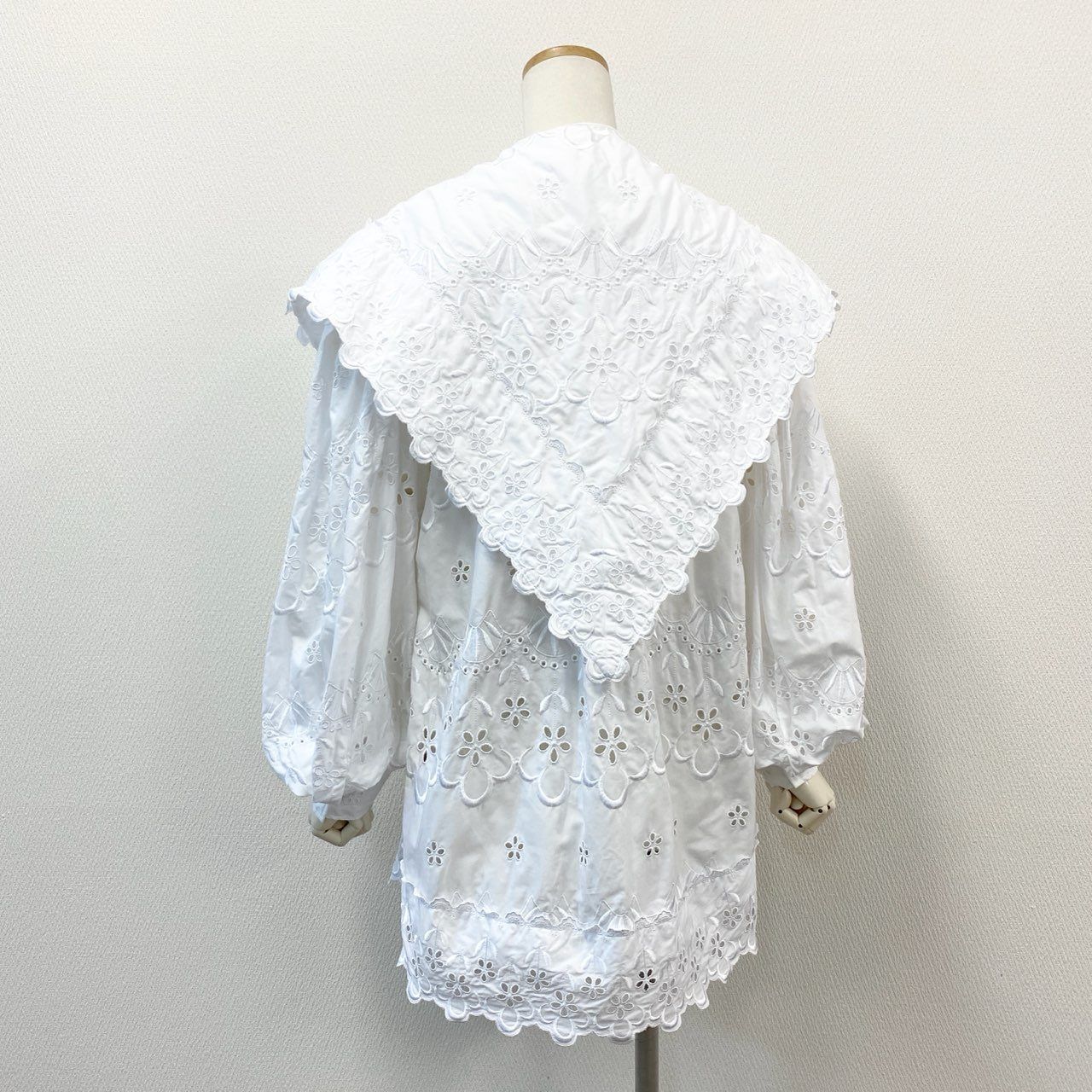56f5 SIMONE ROCHA シモーネロシャ レース刺繍 長袖 セーラー