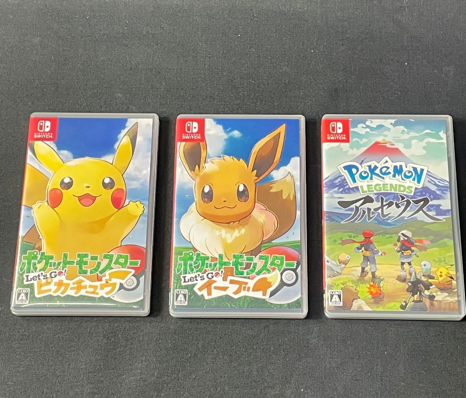 ◇nintendo switchソフト ポケットモンスター アルセウス ピカチュウ