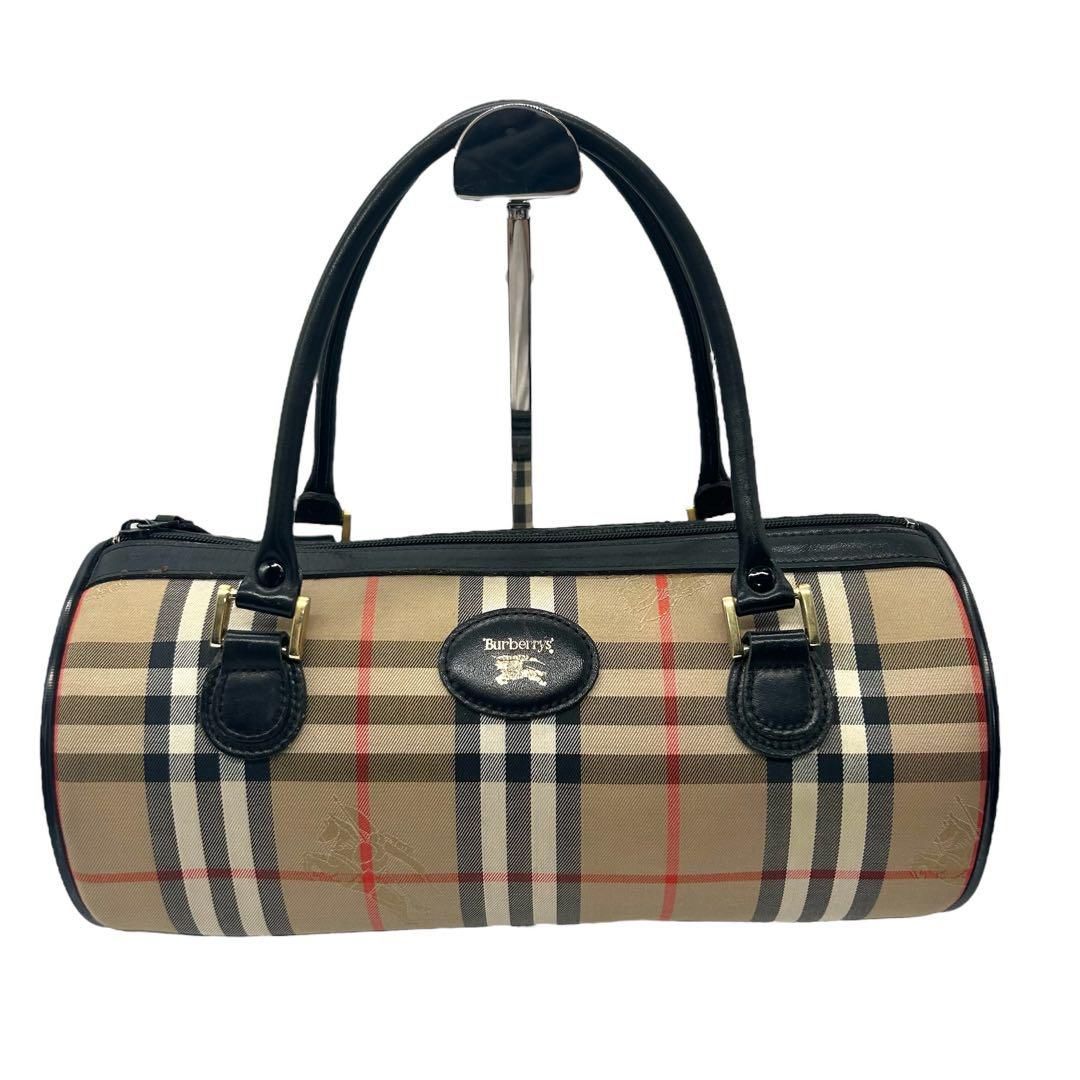 良品 BURBERRY ブルーレーベル ショルダーバッグ チェック柄