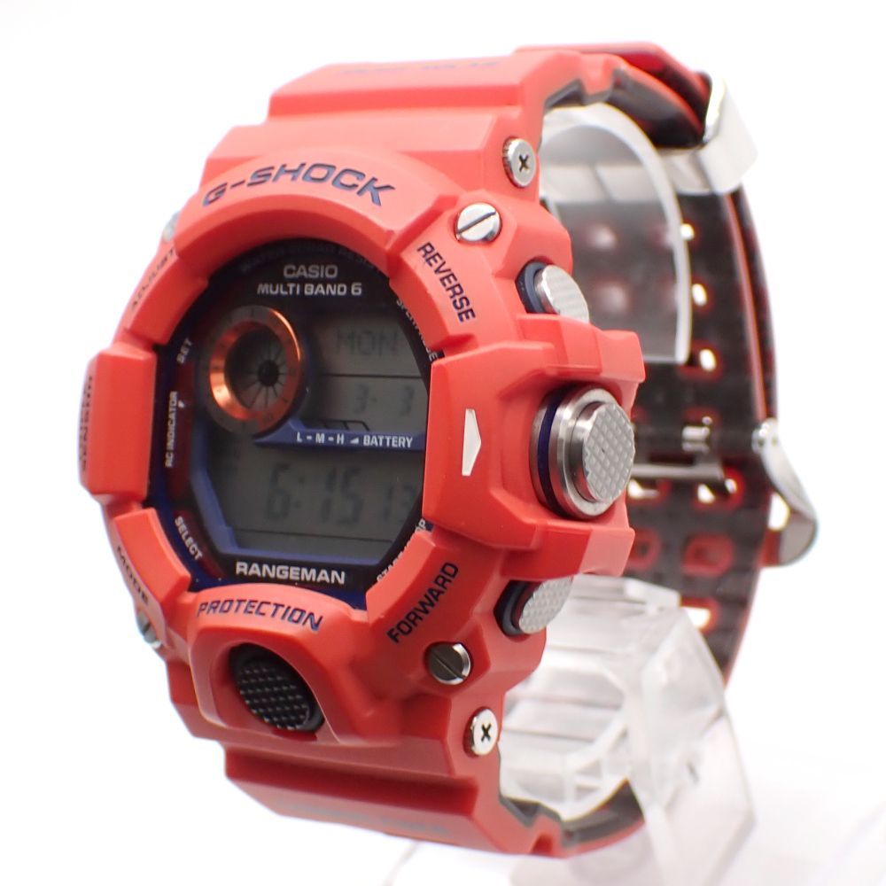 【限定】【美品】G-SHOCK 神戸市消防局 GW-9400FBJ-4JR Amazon.co.jp: [カシオ] 腕時計 ジーショック G=SHOCK RANGEMAN