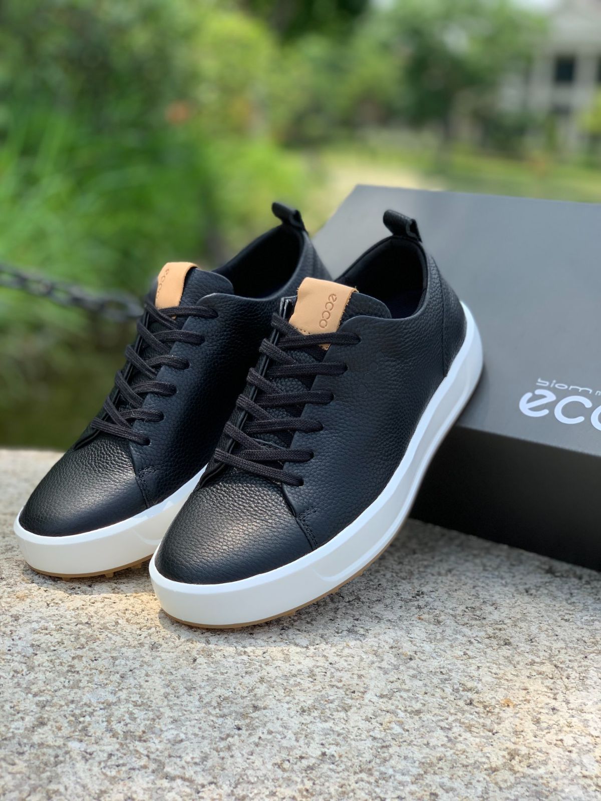 ECCO ゴルフシューズ MEN'S シューズ 防水 スニーカー スポーツ シューズ ブラック