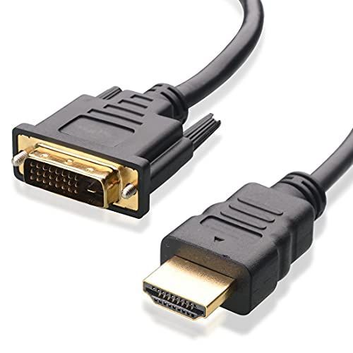 10 【5年ロング保証】HDMI-DVI 変換ケーブル 双方向対応DVI-HDMIにも対応 1.5m (タイプAオス - DVI24pinオス) HDMI 1.4規格 (10本セット)