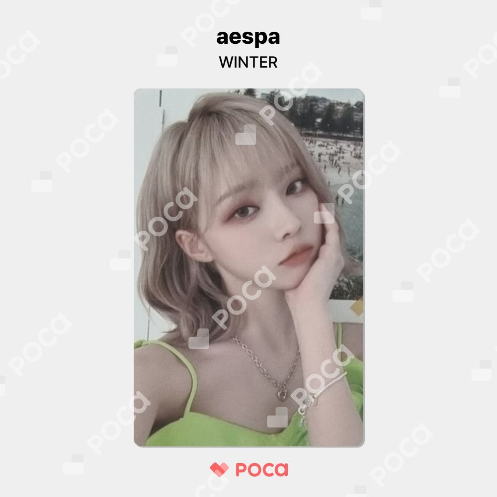 aespa ウィンター トレカ smcu smtown2022 IDカード