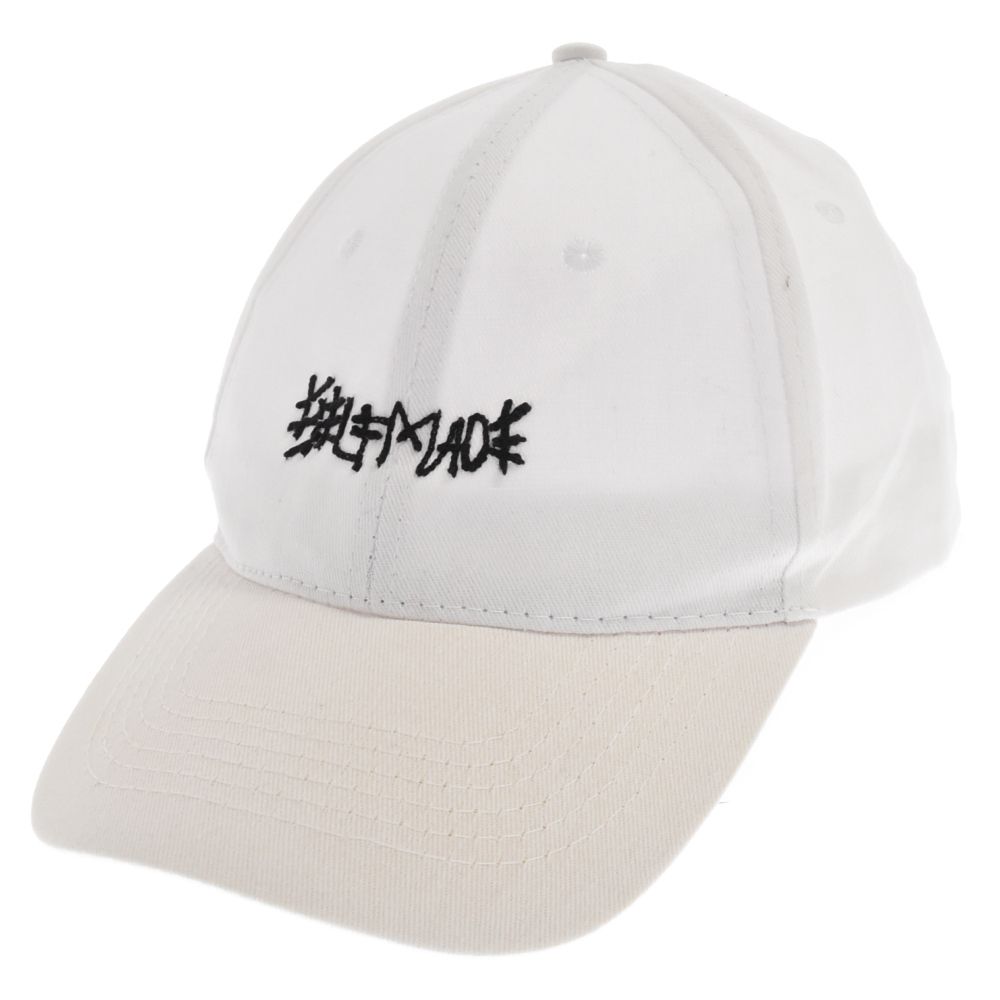 SELF MADE BY GIANFRANCO VILLEGAS (セルフ メイド バイ ジャンフランコ ヴィレガス) 21SS ロゴ刺繍 6PANEL CAP キャップ 帽子 ホワイト