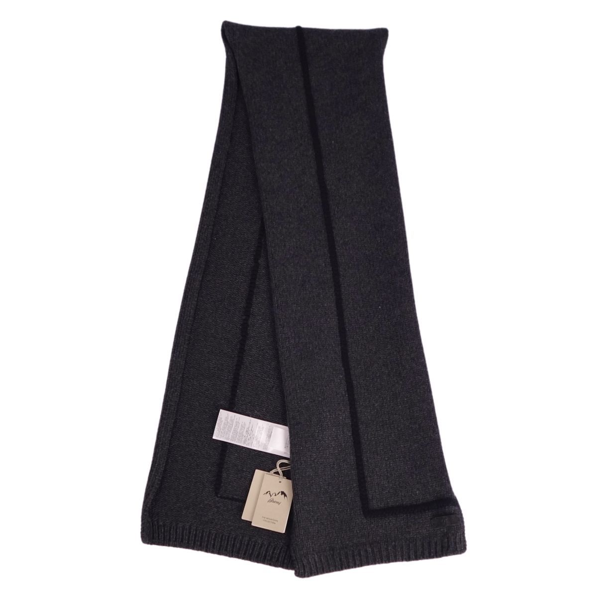 ♥ ブリオーニ Brioni マフラー ショール カシミヤ モヘア メンズ
