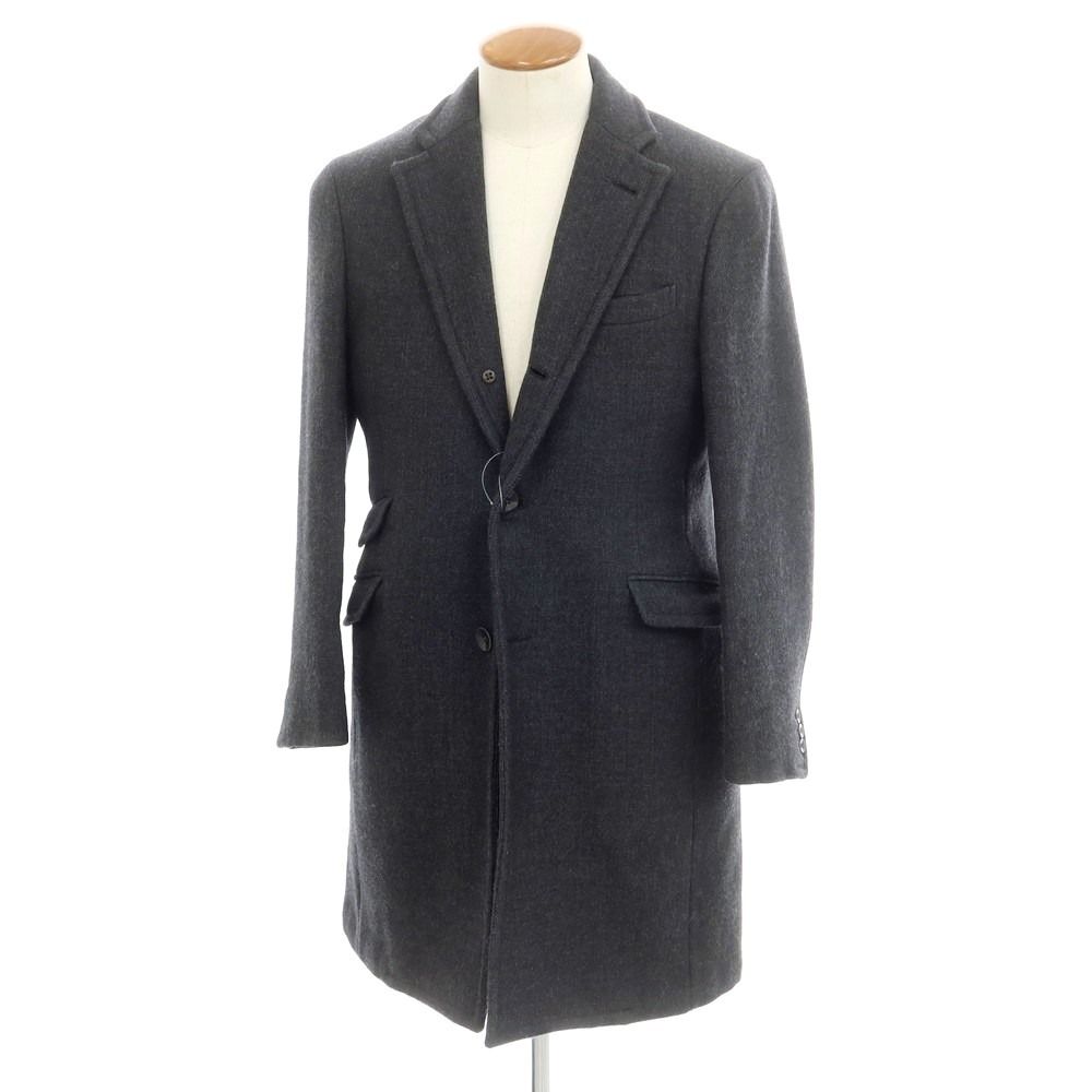 BOGLIOLI ボリオリ ウール チェスターコート K.JACKET 48 中古】ボリオリ BOGLIOLI ウールコットンカシミヤ チェスター