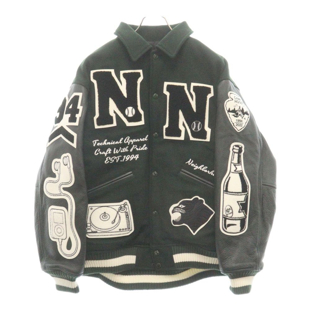 NEIGHBORHOOD (ネイバーフッド) 22AW STADIUM JK.WO パッチデザイン 