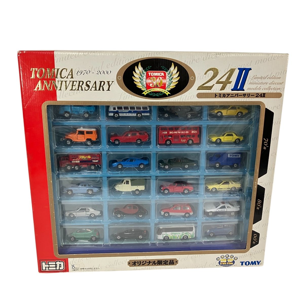 トミカ 30周年記念限定品 トミカアニバーサリー24 II 24台セット