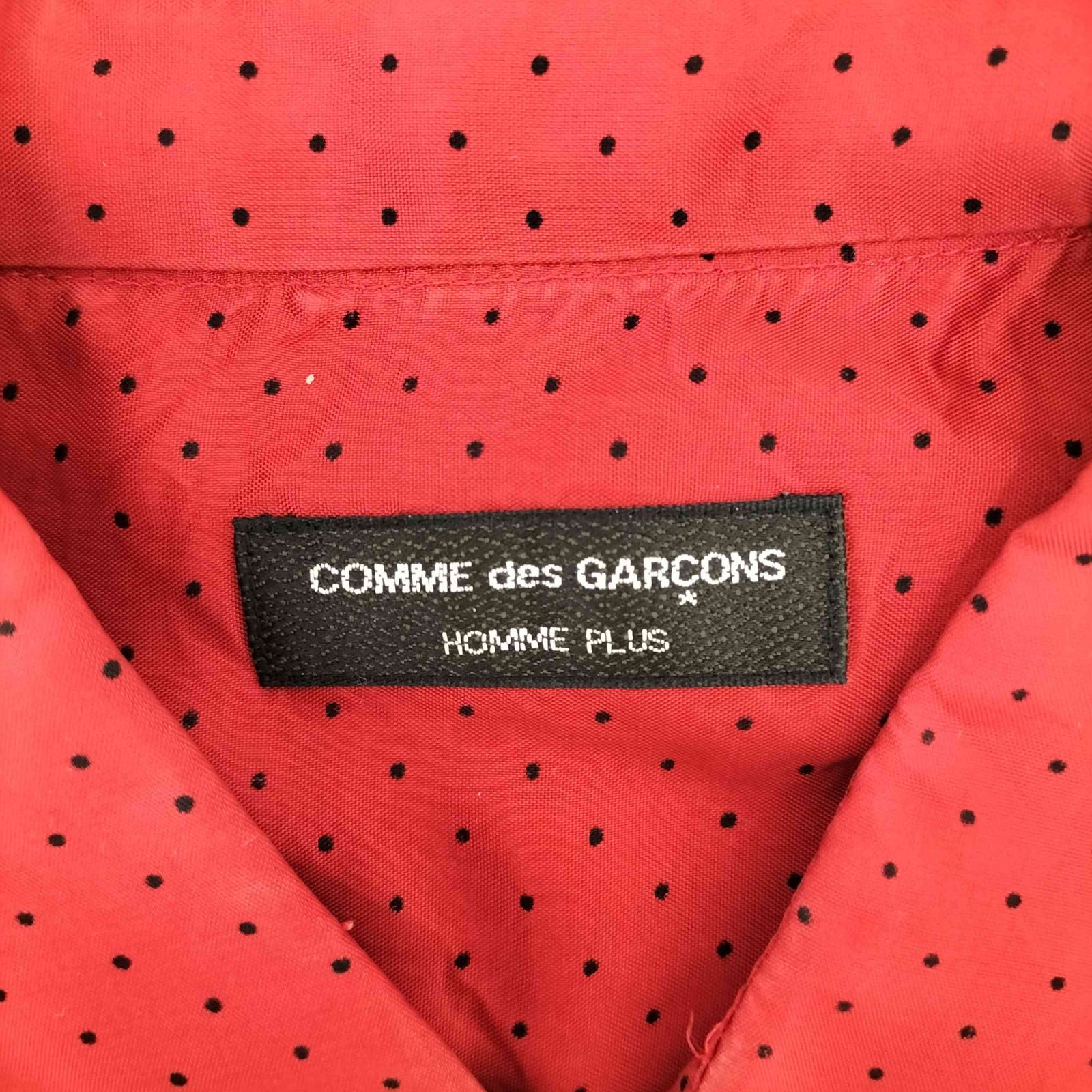 コムデギャルソンオムプリュス COMME des GARCONS HOMME PLUS AD1999 スーベニールキッチュ期 素材切り替え  シルクフラワーシャツ メンズ 表記無 - メルカリ