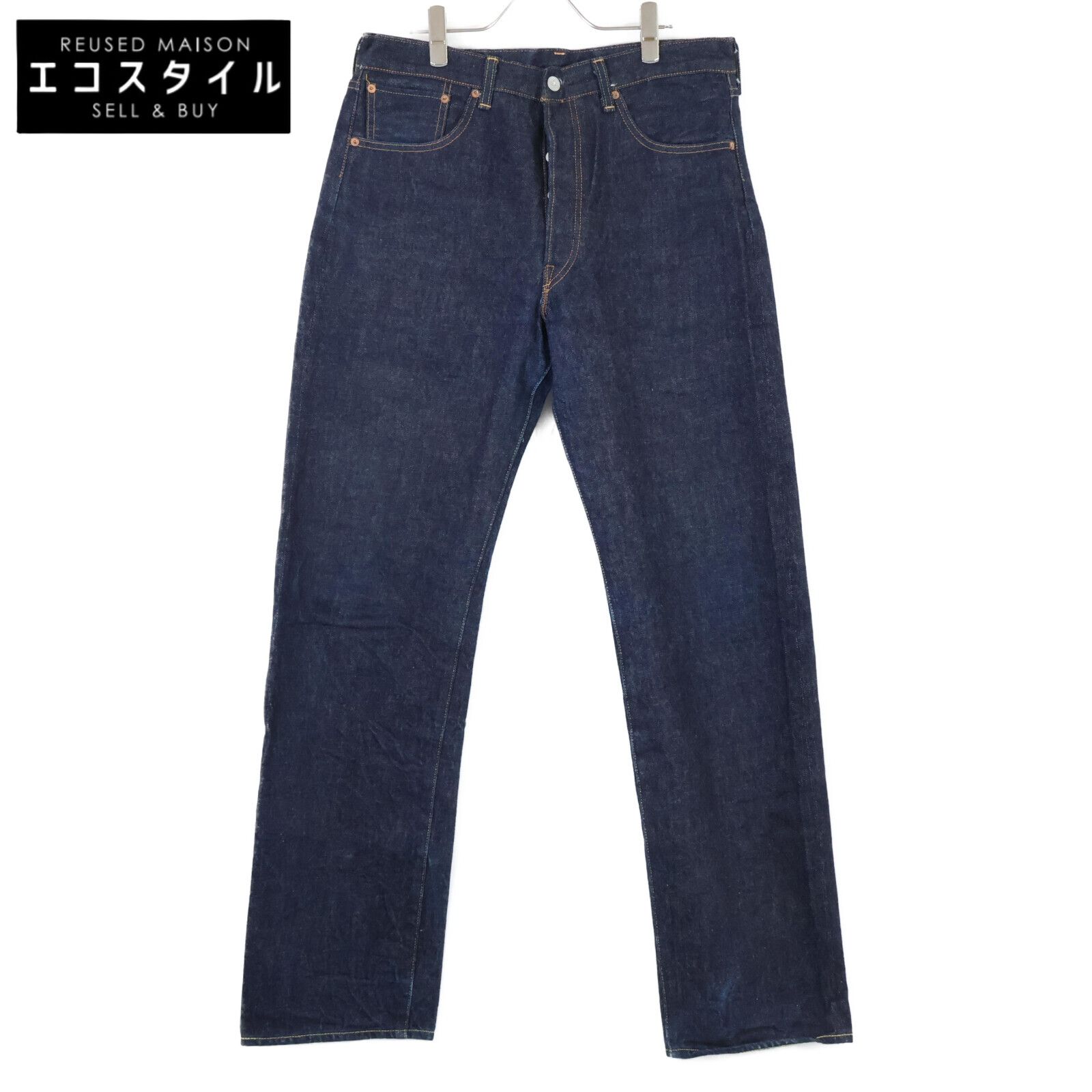 LEVI‘S リーバイス 55501 501XX 55年復刻 両面タブ BIG E 赤耳 ボタンフライ デニムパンツ| 34