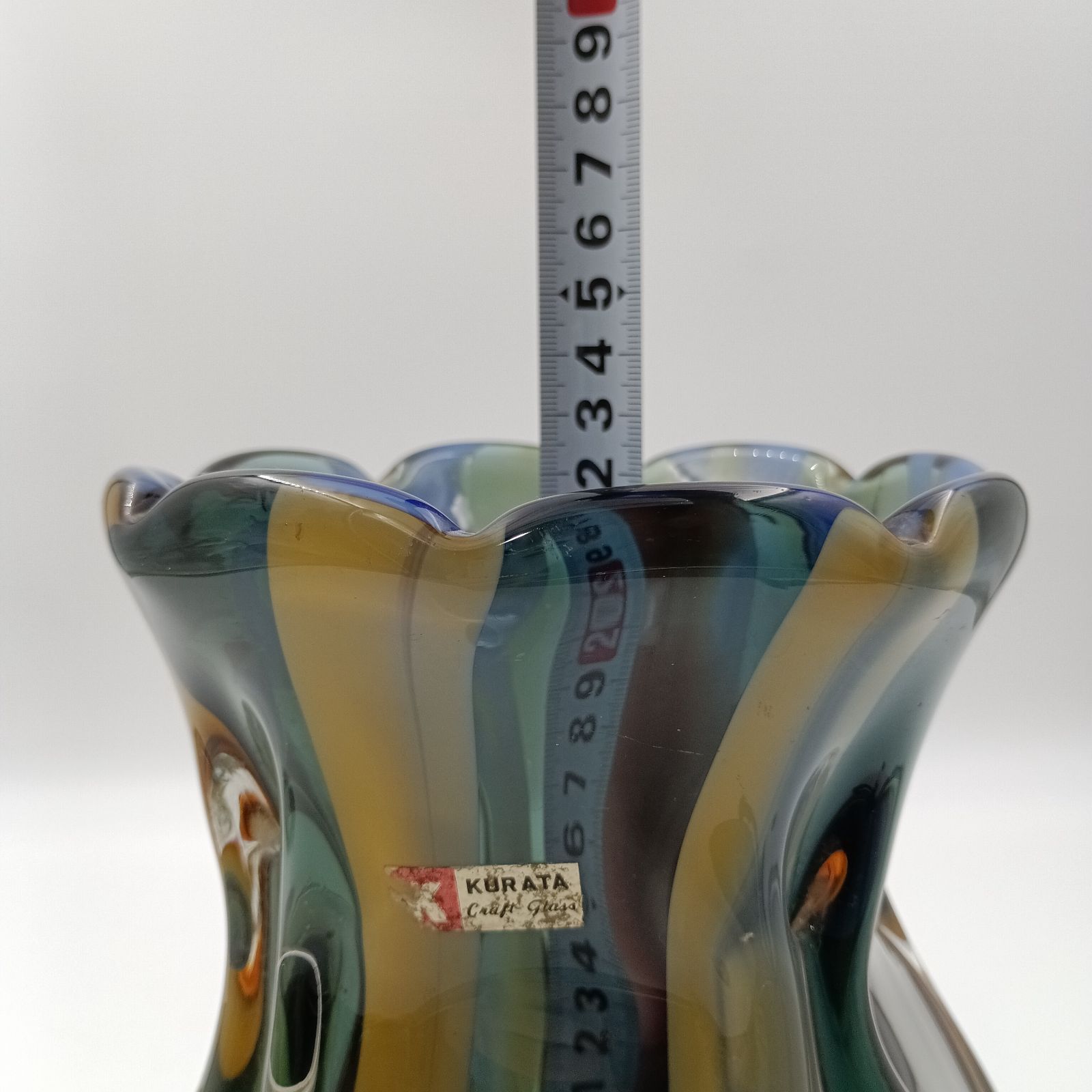 K-0076】そろそろ非公開 クラタガラス KURATA CRAFT GLASS フラワー