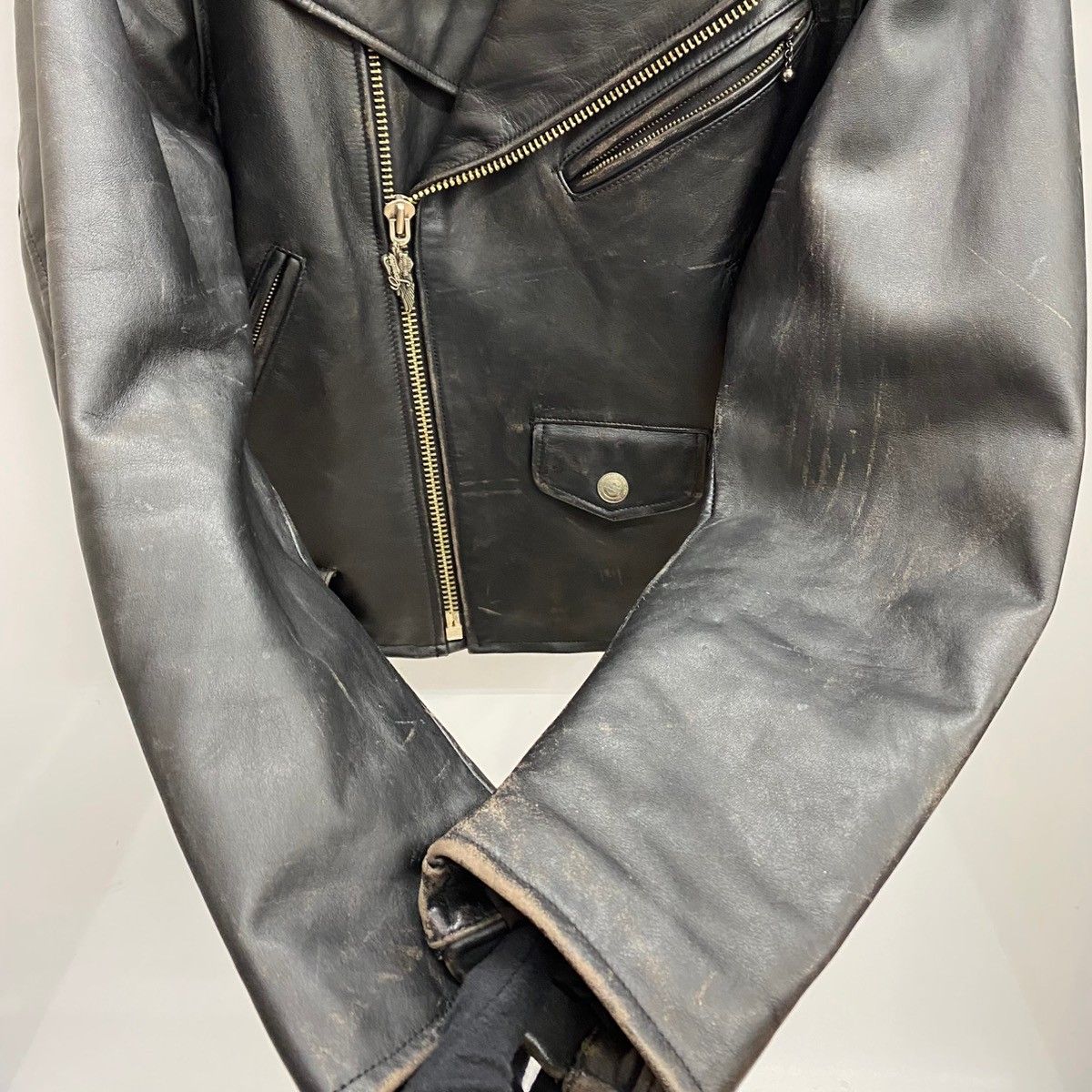 ハーレーダビッドソン HARLEY-DAVIDSON レザー ダブルライダース 40180 