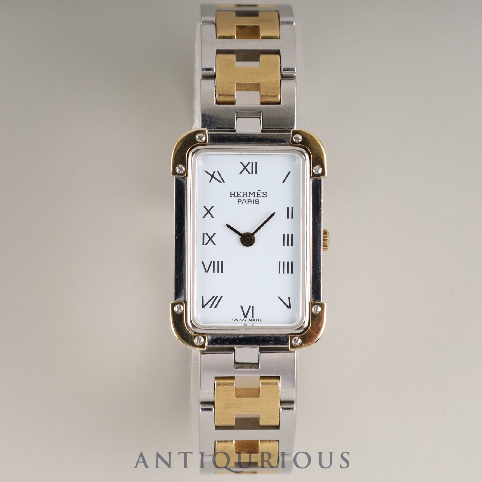 エルメス クロアジュール CR1.240 クォーツ Cal.976.001 SS/GP SS/GP  