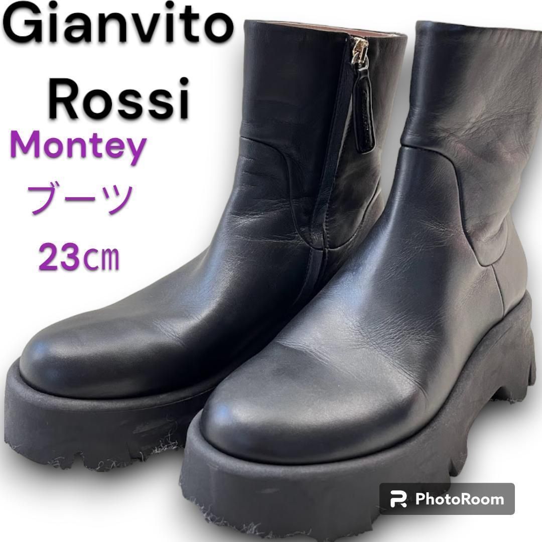 GIANVITO ROSSI MONTEY VITELLO GLOVE ブーツドゥーズィエムクラス