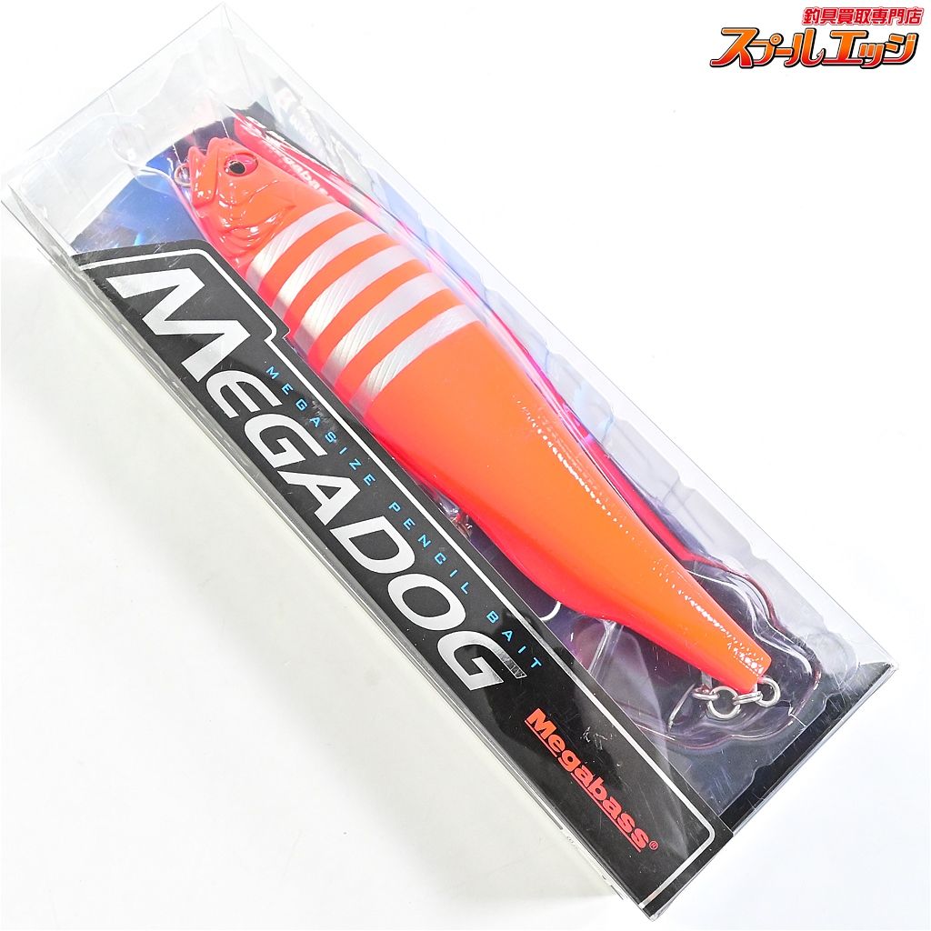 新品未使用　メガバス　メガドッグ　ＳＰ－Ｃ　レッドシルバーストライプ 新品未使用 メガバス メガドッグ SP－C レッドシルバー