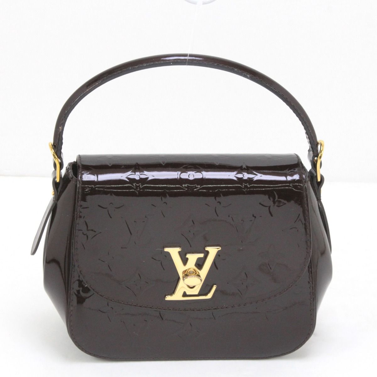 Louis Vuitton エナメル ハンドバッグ 中古・古着通販】LOUIS VUITTON (ルイ ヴィトン) エナメルハンドバッグ