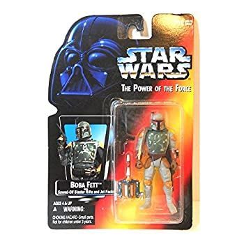 【】Star Wars The Power Of The Force Red Card Boba Fett Action Figure 3.75 Inches
