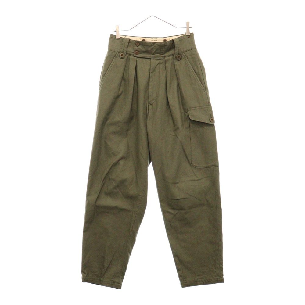 本日限定値下げ！ ナイジェルケーボン　バトルドレスモディファイドパンツ　カーキ NIGEL CABOURN (ナイジェルケーボン) BATTLE DRESS MODIFIED PANTS