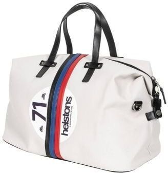 Helstons Two Days Grey Canvas Bag | 2021050 GR