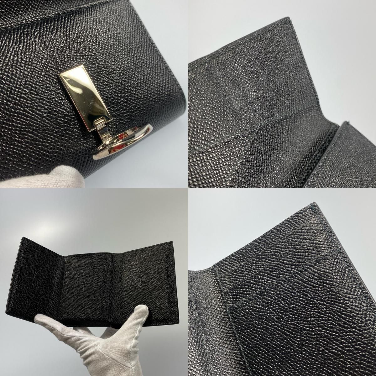 姫路東店】 中古 BVLGARI | ブルガリ 三つ折り財布 ロゴクリップ  