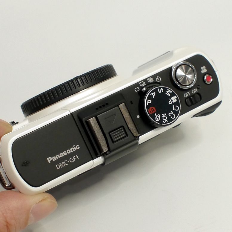 ディスカウント パナソニック LUMIX DMC-GF1 ホワイト【・良品】動作