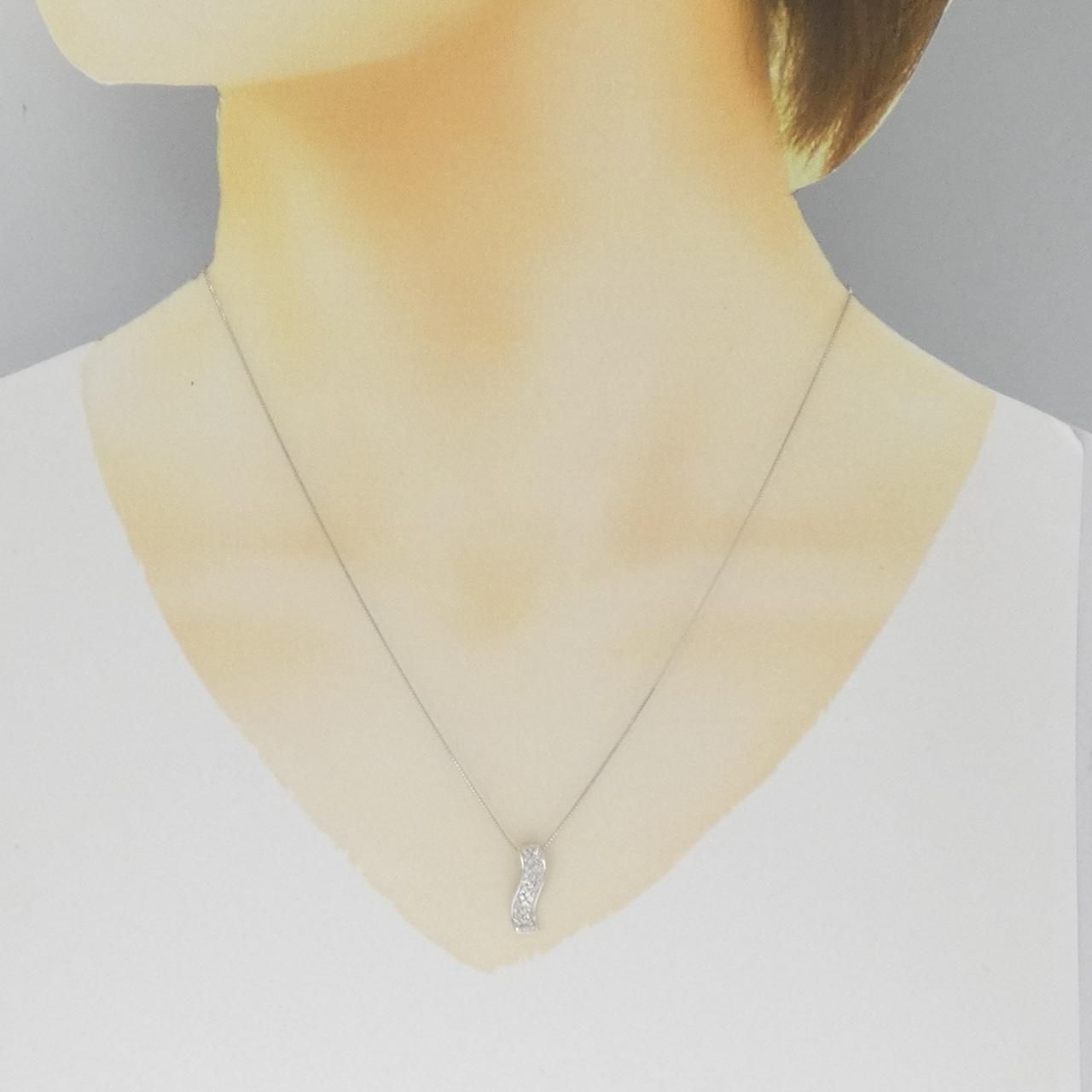 【専用商品】K14 WG ダイヤモンドネックレストップ K14WG/K10WG ダイヤモンド ネックレス 0.20CT - メルカリ