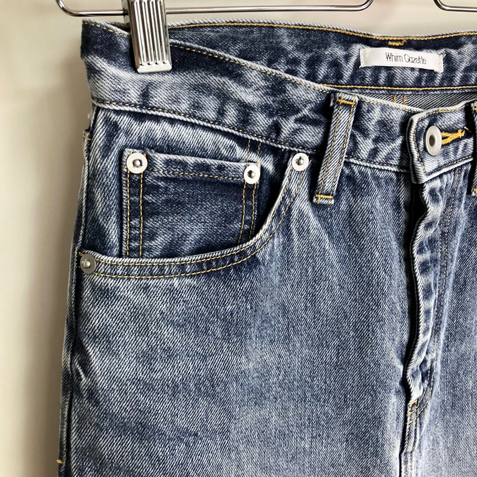 デニムスリットスカート