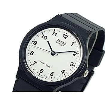 【中古】【非常に良い】カシオ CASIO クオーツ 腕時計 MQ-24-7BL ホワイト×ブラック [並行輸入品]