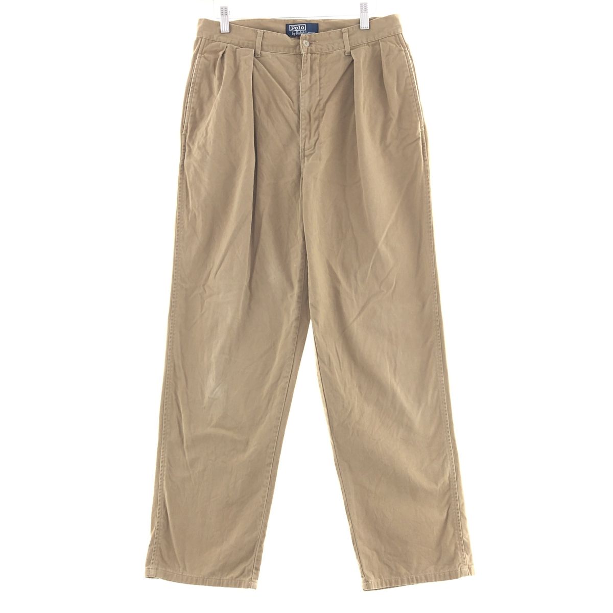 USA製 2タックRalph Lauren”ラルフローレン チノパンツW31 POLO RALPH LAUREN - 90年代 USA製 Polo by Ralph Lauren ポロ
