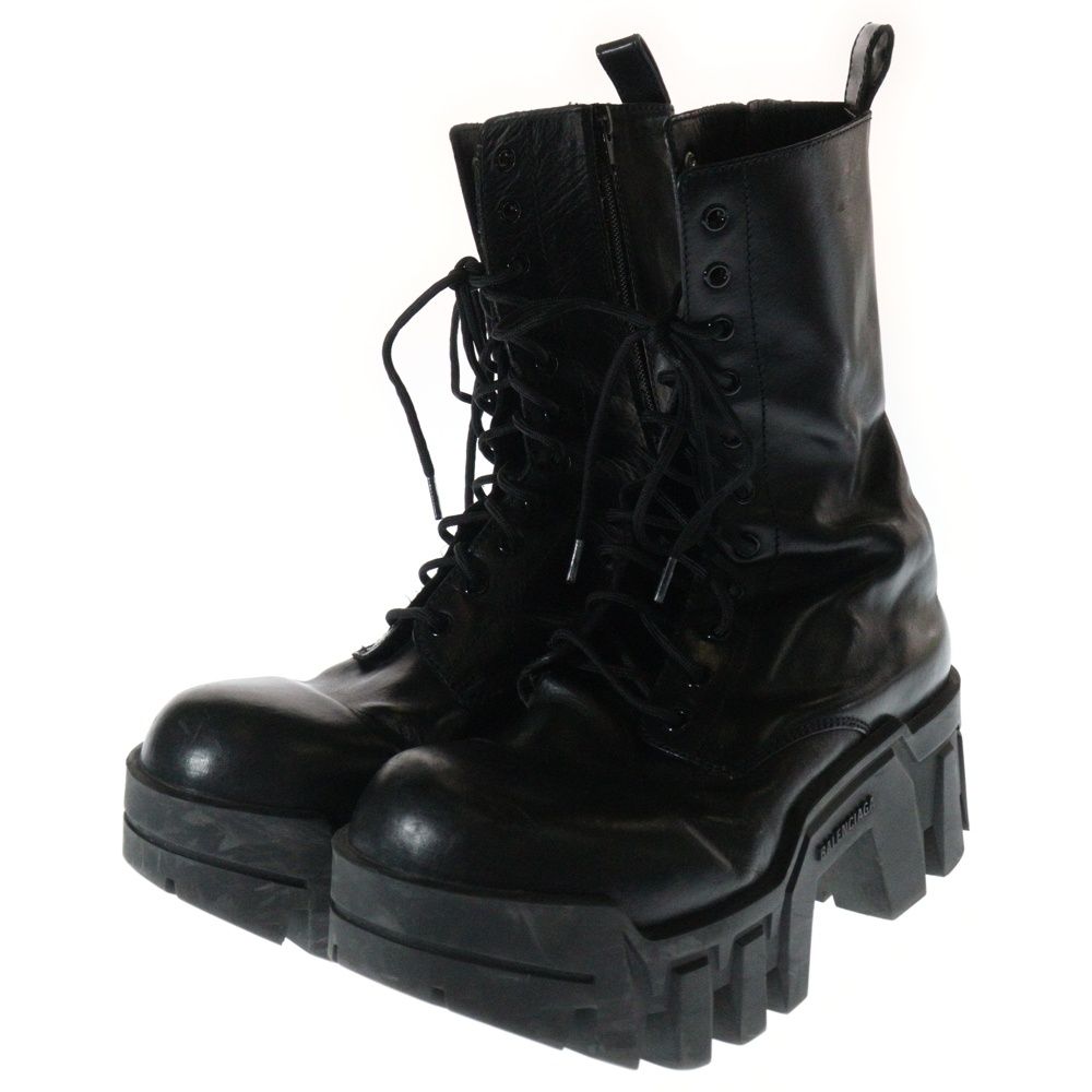 BALENCIAGA Lace up bootsサイズ40 中古 BALENCIAGA (バレンシアガ 