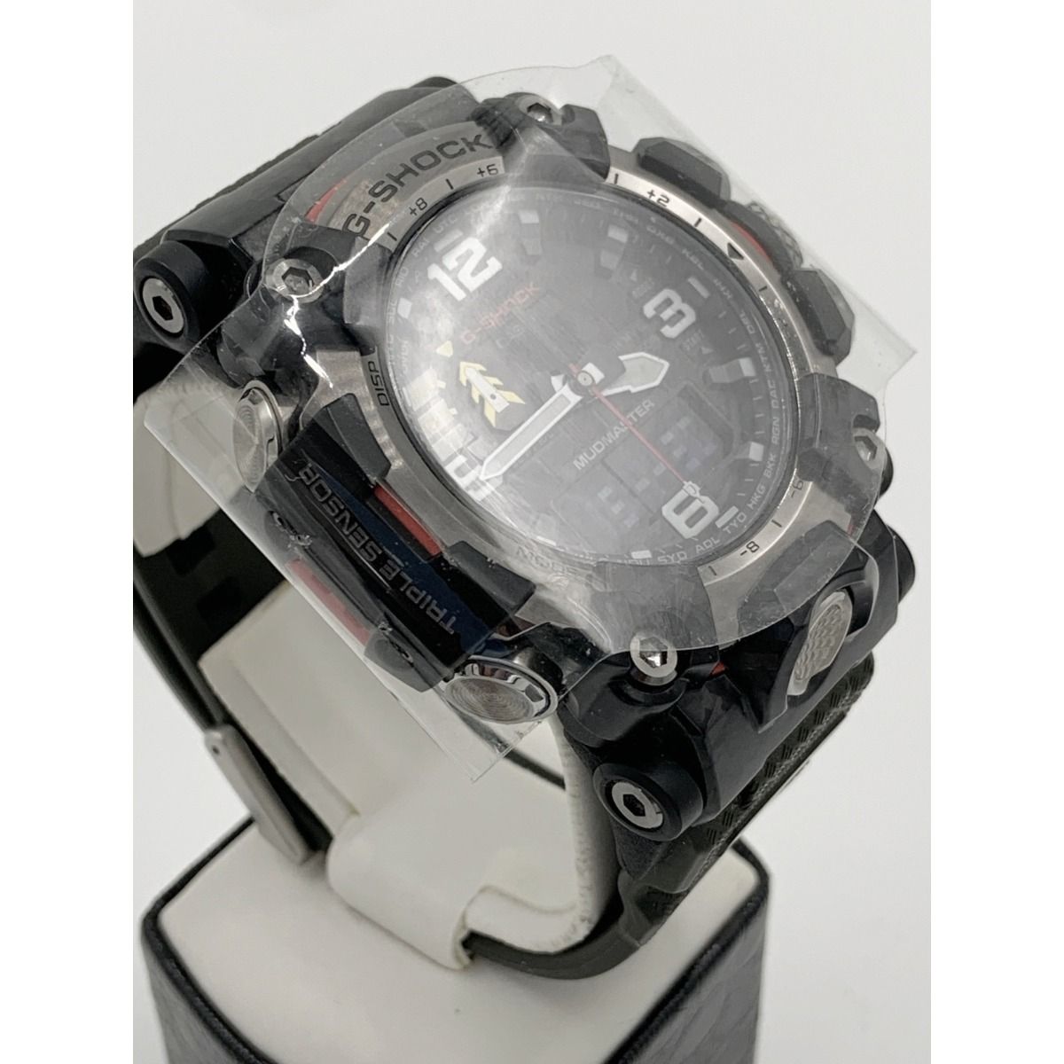 〇〇CASIO カシオ G-SHOCK Gショック マッドマスター ソーラー電波クォーツ 腕時計 GWG-2000 ブラック