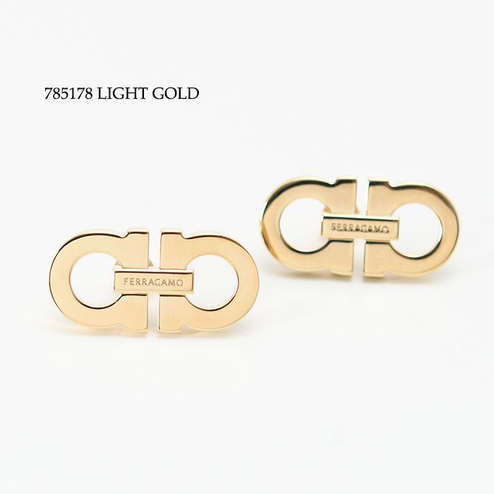 FERRAGAMO フェラガモ アクセサリー ピアス ダブル・ガンチーニ
