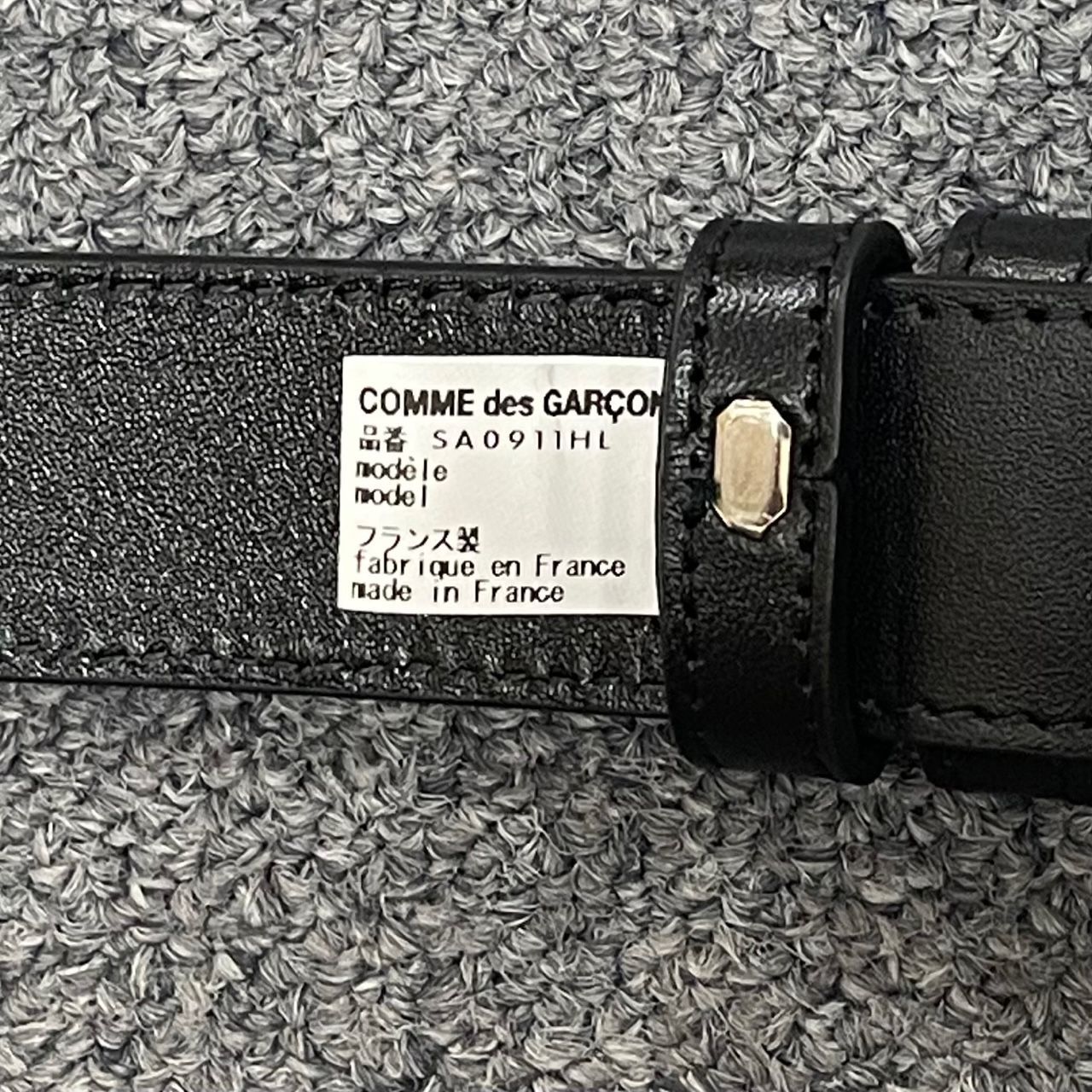 ウォレットコムデギャルソン ベルト HUGE LOGO Cdg Wallet Huge Logo SA0911HL | mark