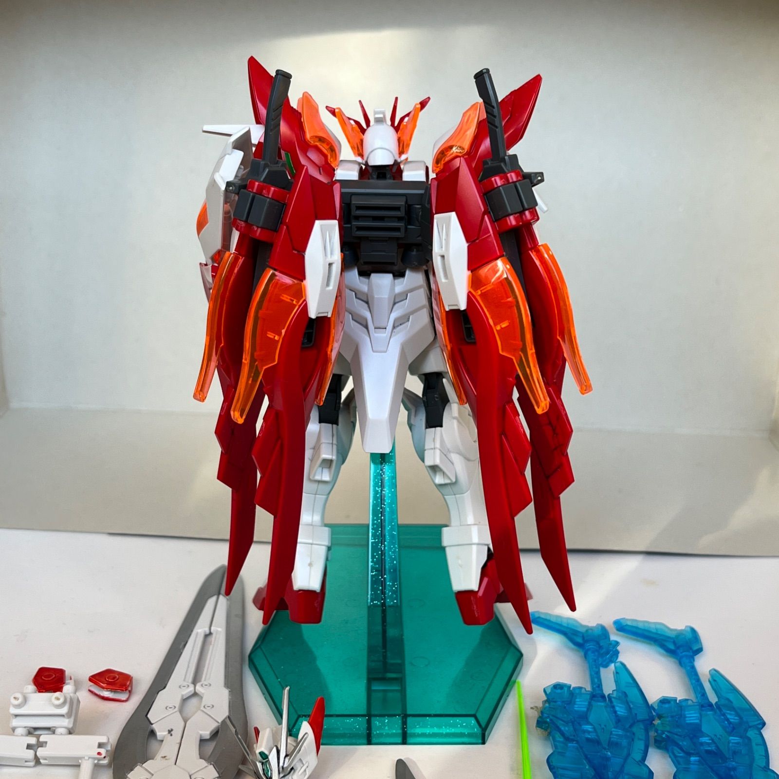 HGBF ウイングガンダムゼロ炎 素組み ジャンク ガンプラ