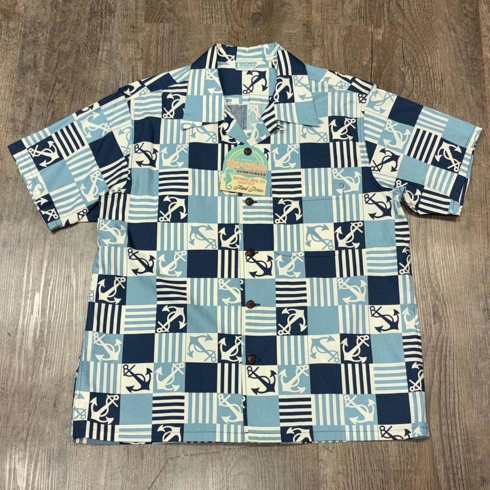 のりくん様【美品】サンサーフ アロハシャツ イカリ アンカー柄 ネイビー XS 3063000694614324_01_8462.jpeg