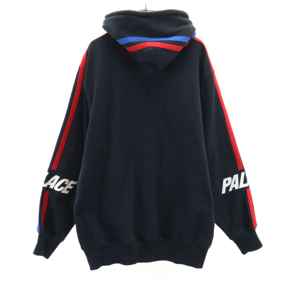 PALACE パレス 長袖 スウェットパーカー L ネイビー系 プルオーバー
