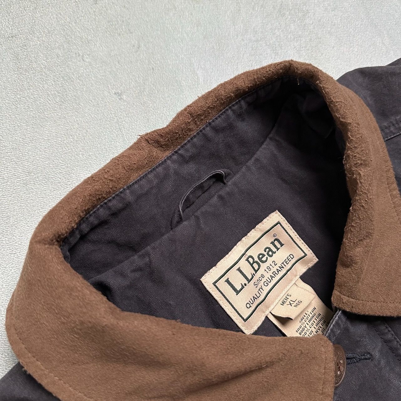 L.L.Bean A2モデル コットンジャケット エルエルビーン ブラック XL 