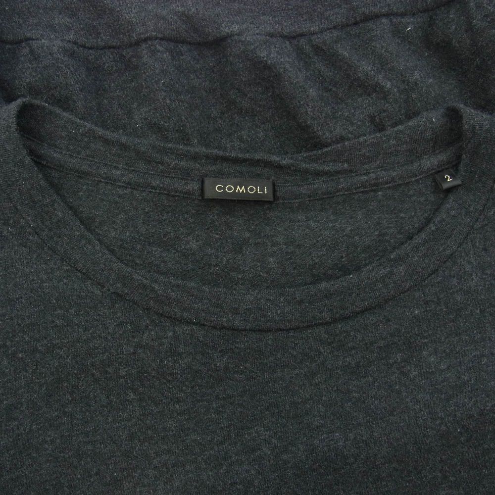 COMOLI コモリ 21AW U03-05006 ウール天竺 長袖 ロングスリーブ 