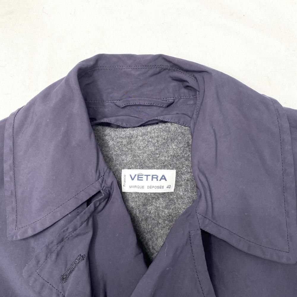 中古VETRA 【中古】VETRA ライナー付トレンチコート サイズ40 ネイビー