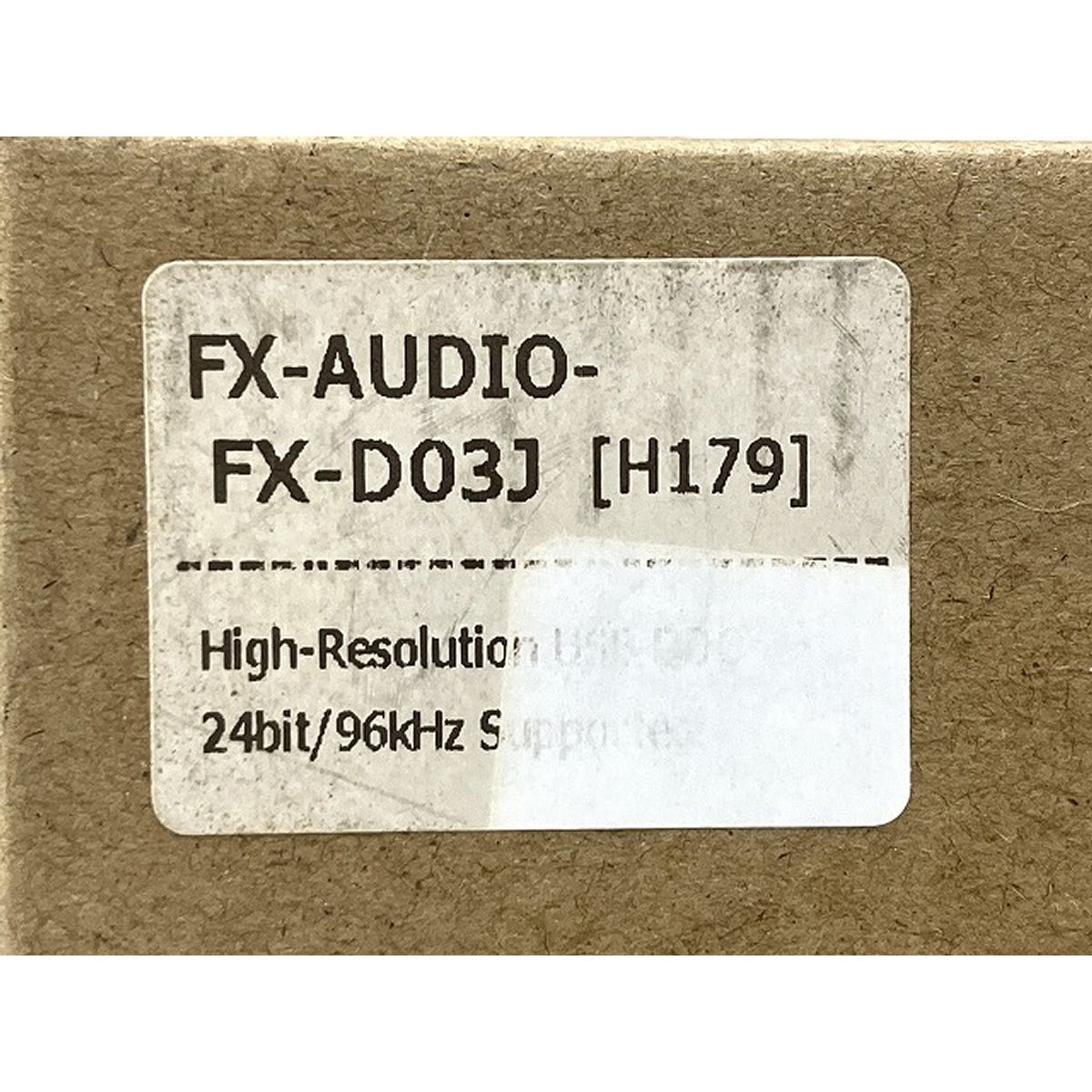 FX-AUDIO FX-D03J USB バスパワー 駆動 DDC ハイレゾ対応 音響機器 未使用 O9243364