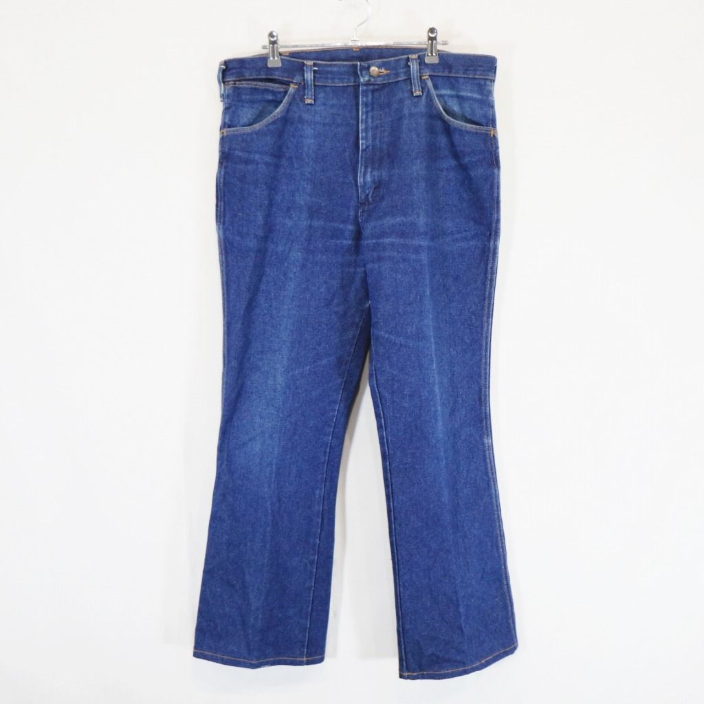USED】90s~ ROEBUCKS デニムフレアパンツ USA製 90年代 USA製 Wrangler