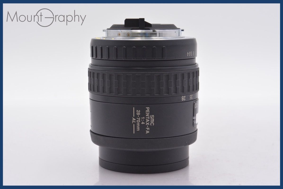 ペンタックス PENTAX SMC PENTAX-FA 28-70mm F4 AL 前後キャップ-レンズフィルター付 完動 同梱可 mj5201