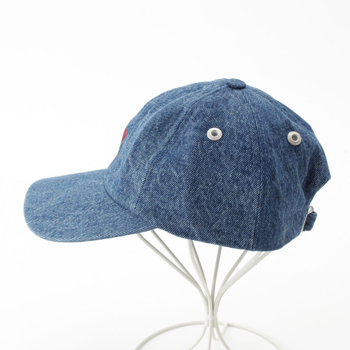 アミパリス コットン レーヨン デニム ベースボール キャップ